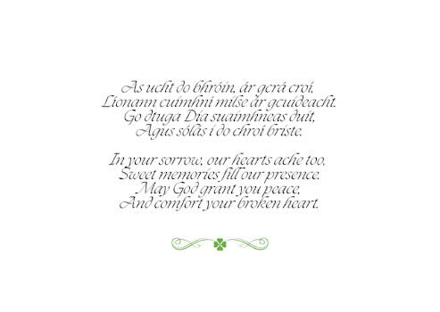 RIP.ie Sympathy Card 1 #2